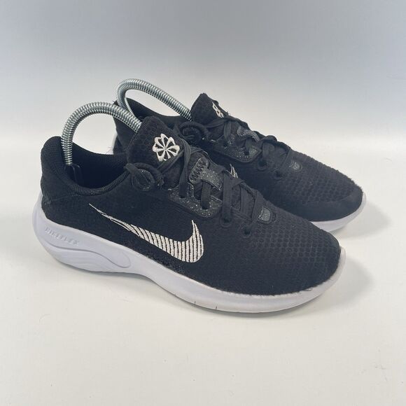 Nike Flex Experience Run 11 Running Shoes Womens Black White DD9283-001 Size 7.5 - Picture 2 of 9